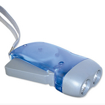 Lanterna cu dinam si 2 leduri jbm - 00914 - JBM