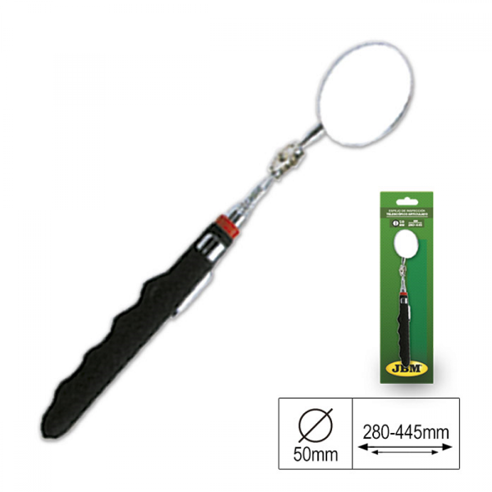 Oglinda de inspectie telescopica articulata jbm - 52468 - JBM
