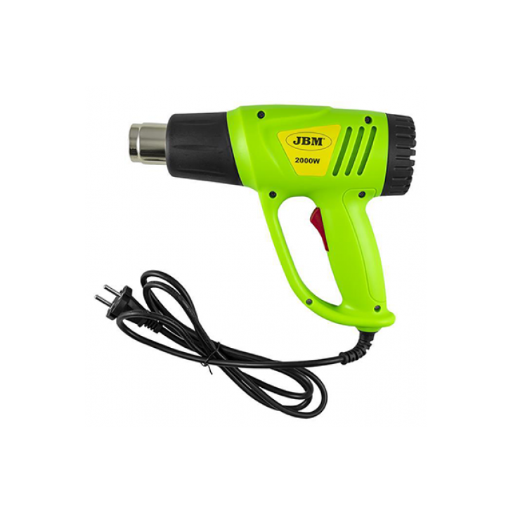 Pistol de lipit cu caldura 2000w jbm - 53145 - JBM
