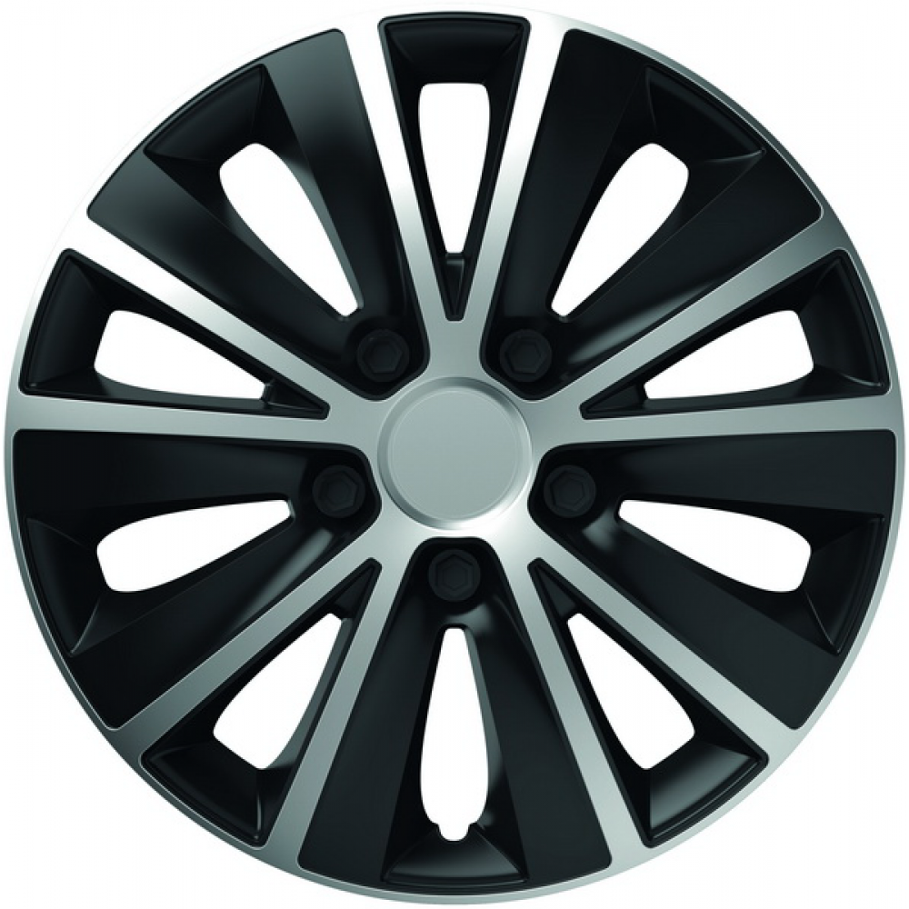 Set capace roti 14` silver&black rapide - 9231 - MEGA DRIVE