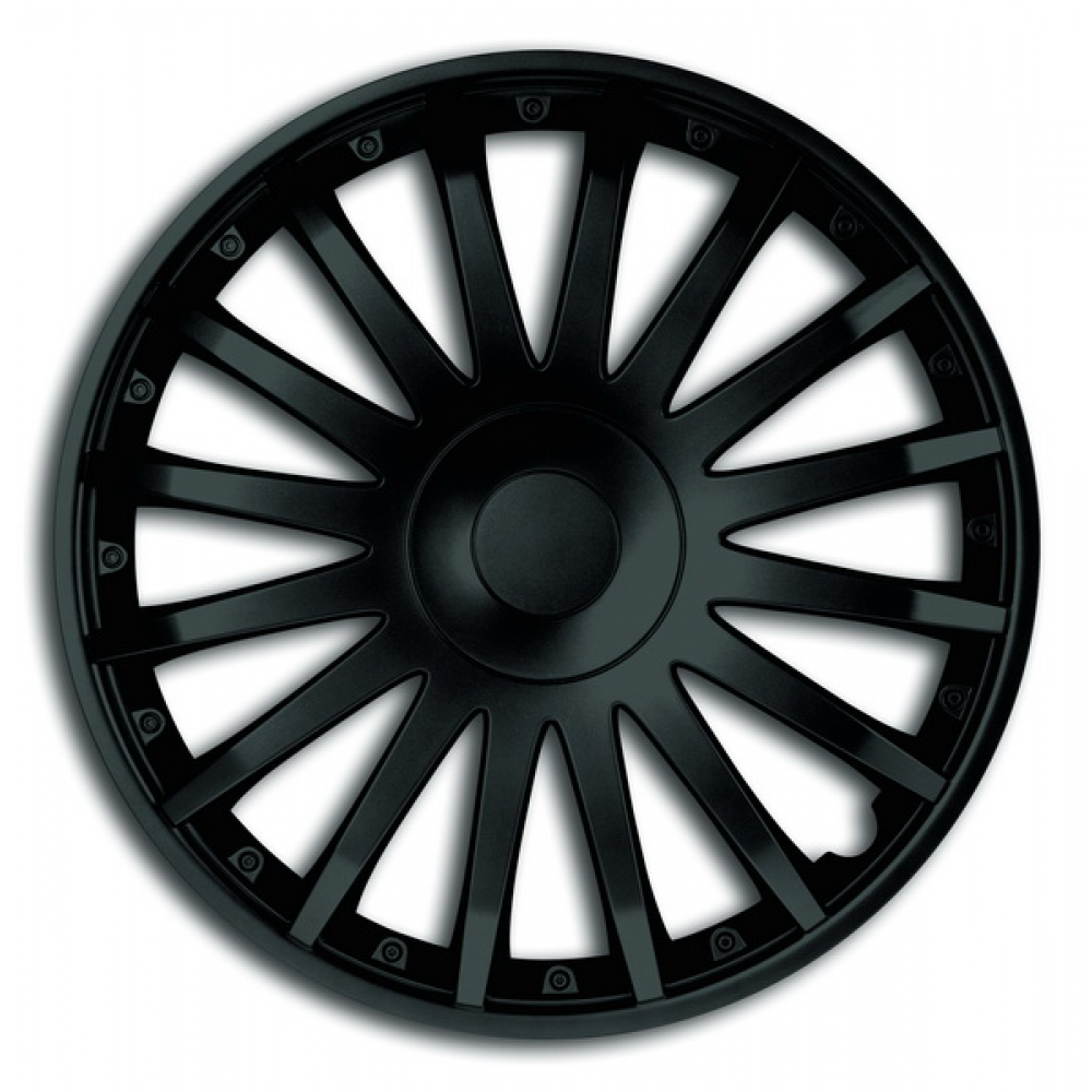 Set capace roti 15` negre crystal - 6742 - MEGA DRIVE