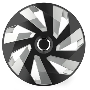 Set capace roti 15` vector rc silver&black, MEGA DRIVE