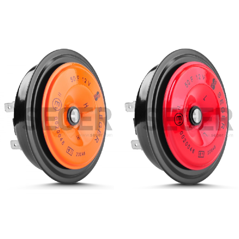 Set claxoane electromagnetice 12v 5a+5a ton inalt si jos - 50F01200K - SEGER