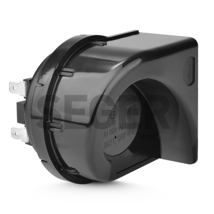 Set claxoane electromagnetice cu releu 12v 6a+6a ton inalt si jos - 65HT12.100.02 - SEGER