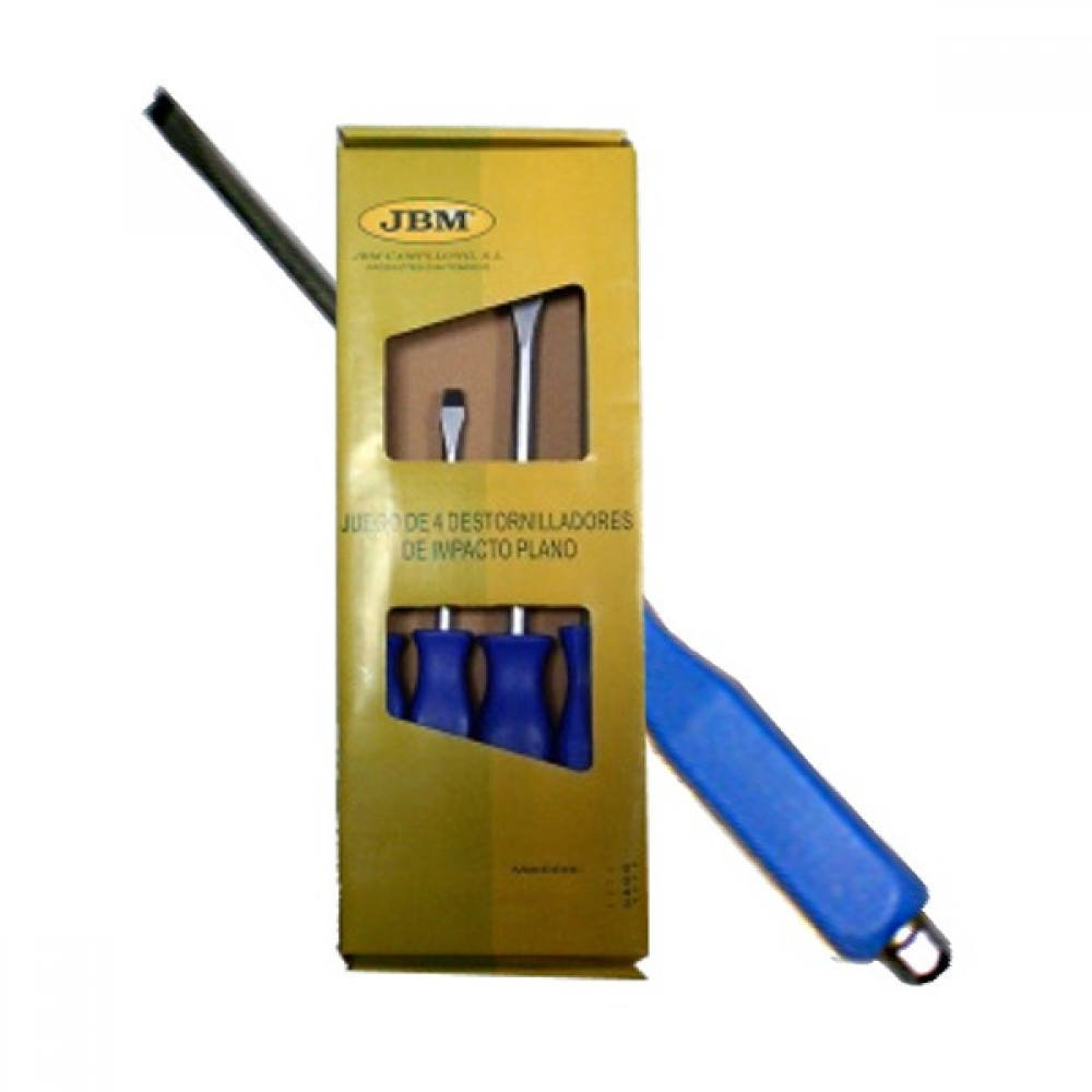 Set de 4 surubelnite late de impact jbm - 50902 - JBM