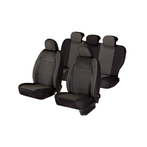 Set huse scaun elegance negru