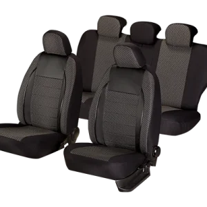 Set huse scaun elegance negru