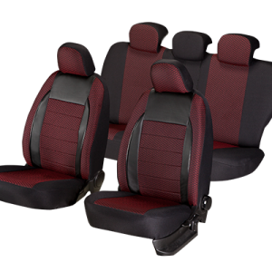 Set huse scaun elegance rosu