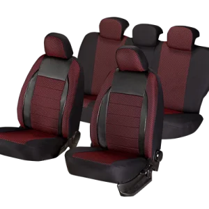 Set huse scaun elegance rosu