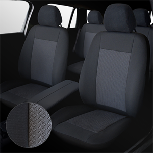 Set huse scaun lux negru umb3