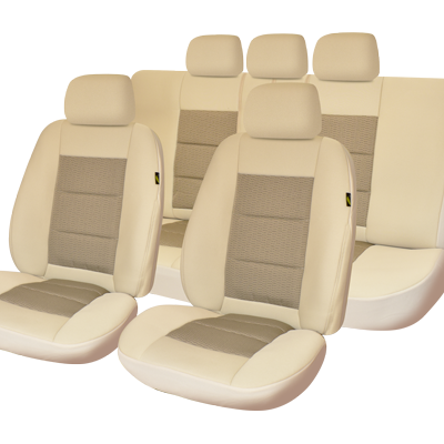 Set huse scaun premium lux - bej