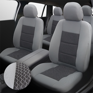 Set huse scaun premium lux gri umb3