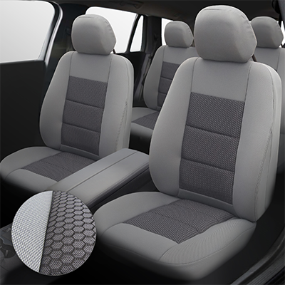 Set huse scaun premium lux gri umb4