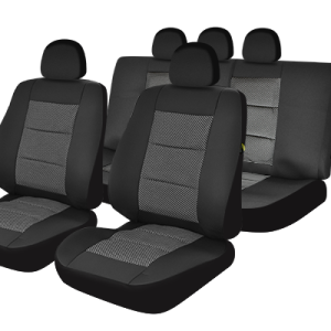 Set huse scaun premium lux negru umb2