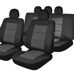 Set huse scaun premium lux negru umb2