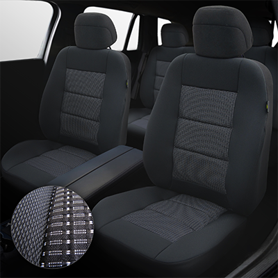 Set huse scaun premium lux negru umb4