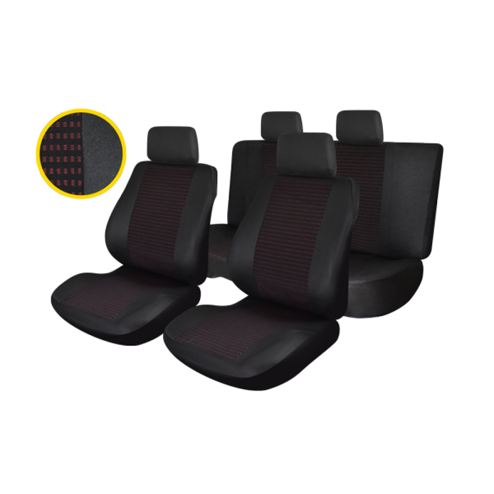 Set huse scaun traffic - rosu - 44468 - PROFILLER