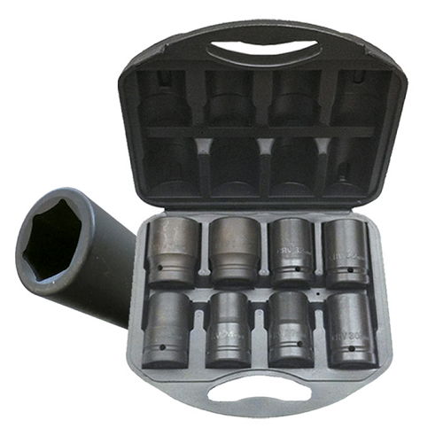 Trusa 8 tubulare de impact 1` pentru multiplicator forta jbm - 00167 - JBM