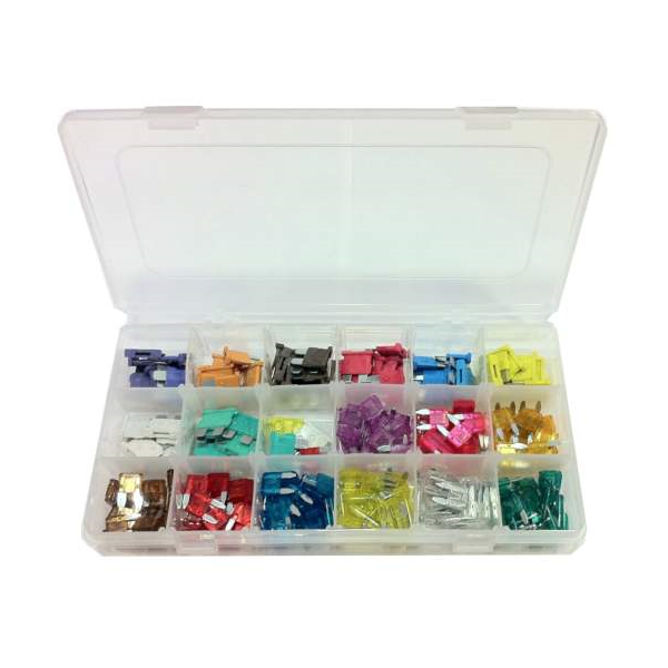 Trusa cu sigurante auto 244 piese jbm - 00539 - JBM