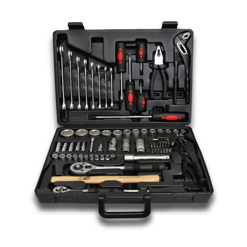 Trusa de scule cu 72 piese tubulare hexagonale jbm - 00116 - JBM