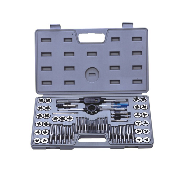 Trusa de tarozi si filiere in mm si toli cu 60 piese jbm - 00372 - JBM