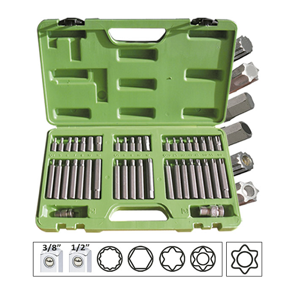 Trusa speciala cu 40 capete de surubelnita pentru suruburi torx jbm - 00379 - JBM