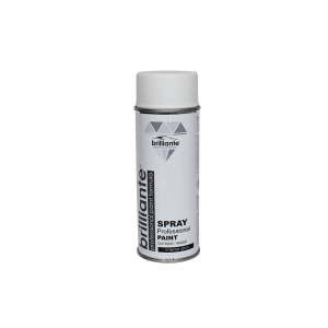 Vopsea spray alb clasic mat (ral 9003) 400ml brilliante