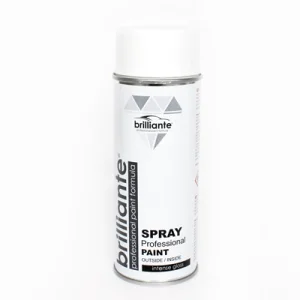 Vopsea spray alb pur lucios (ral 9010) 400ml brilliante