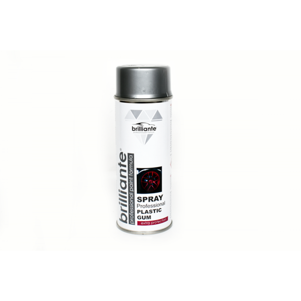 Vopsea spray cauciucata (argintiu) 400ml brilliante - 01456 - BRILLIANTE