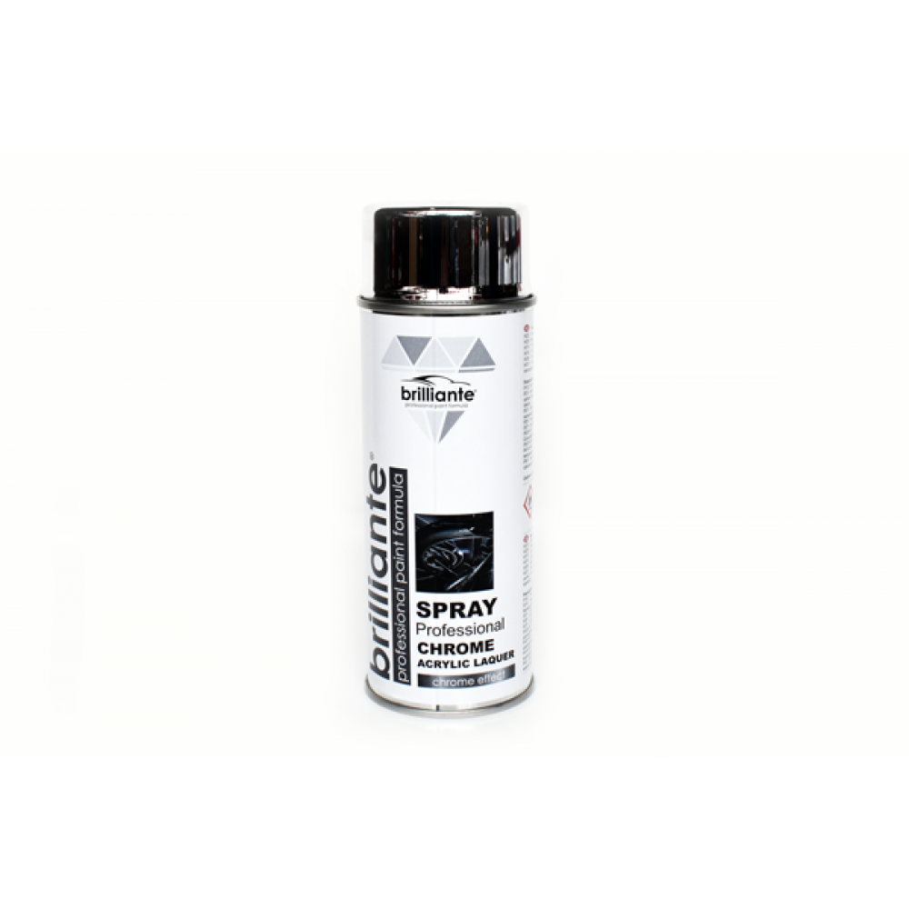 Vopsea spray crom (argintiu) 400ml brilliante - 01448 - BRILLIANTE