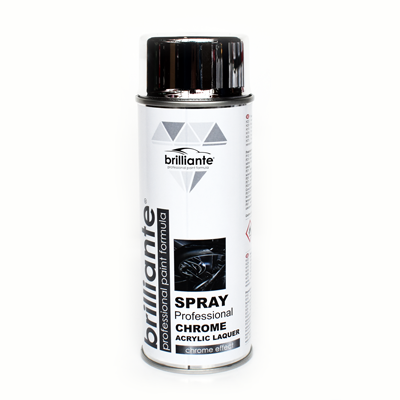 Vopsea spray crom (argintiu) 400ml brilliante