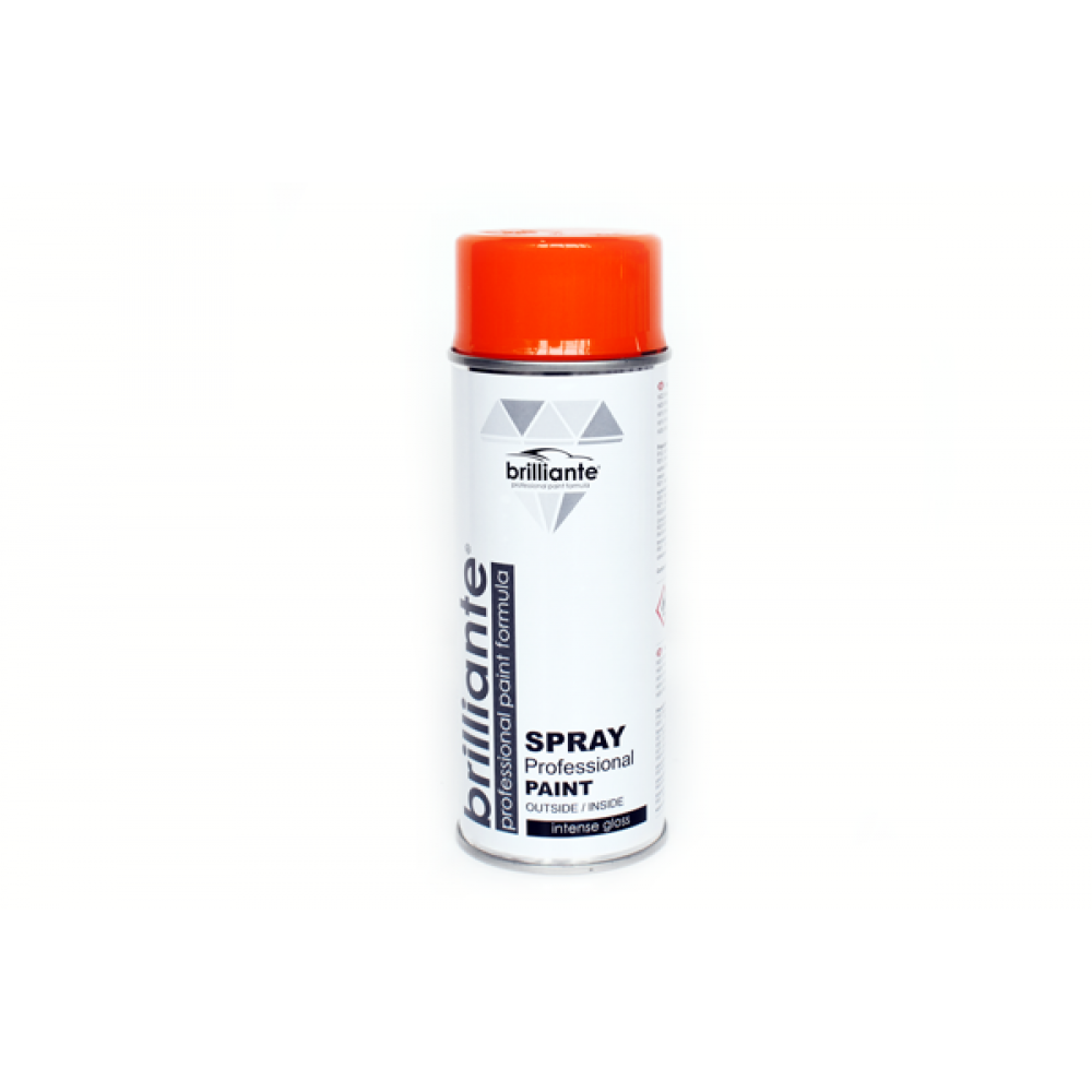 Vopsea spray portocaliu pur (ral 2004) 400ml brilliante - 01443 - BRILLIANTE