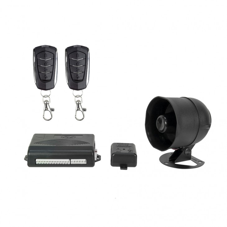 Alarma auto cu 2 telecomenzi si modul inchidere centralizata (fara actuatori)(include taxa de timbru verde) - PNI-OV288 - PNI