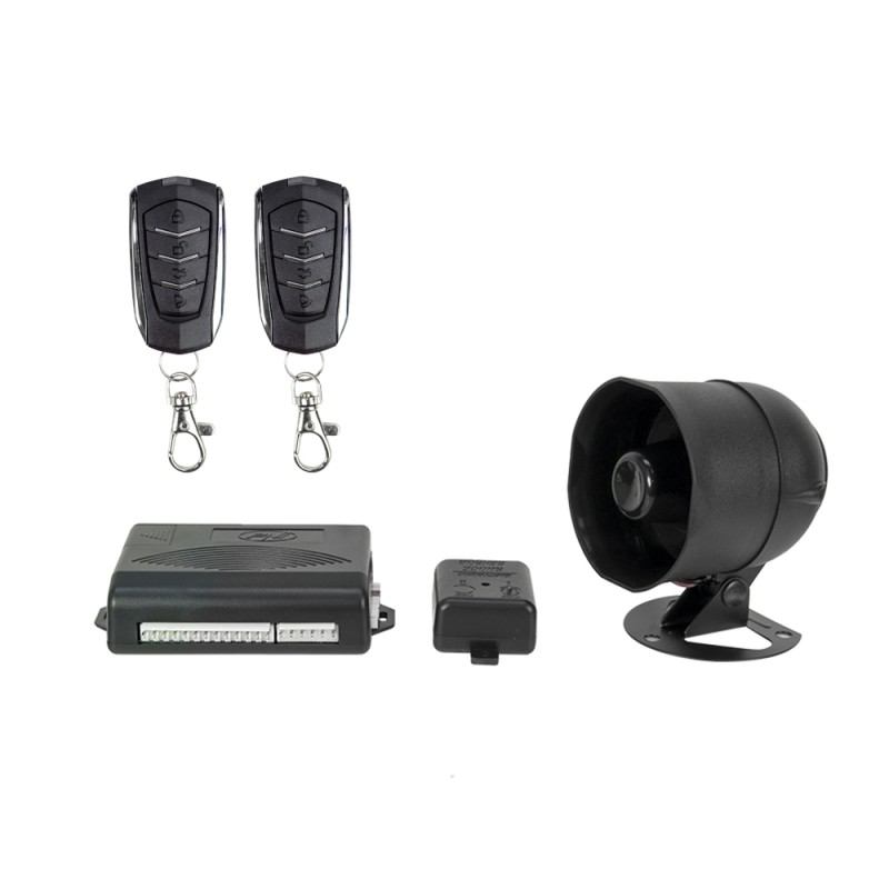 Alarma auto cu 2 telecomenzi si modul inchidere centralizata (fara actuatori)(include taxa de timbru verde) - 07905 - PNI