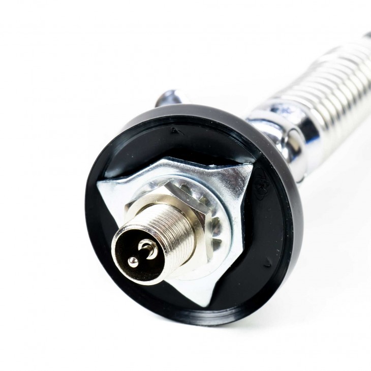 Antena cb pni s60 cu fluture, lungime 59 cm, cu montura, cablu si mufa pl259, fibra de sticla - PNI-S60CAB - PNI