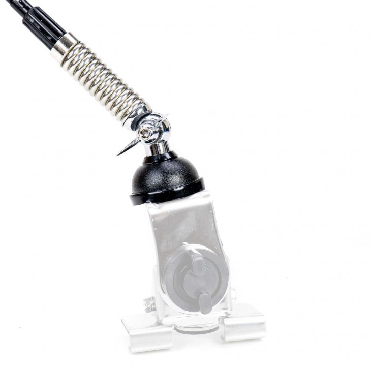 Antena cb pni s60 cu fluture, lungime 59 cm, cu montura, cablu si mufa pl259, fibra de sticla - PNI-S60CAB - PNI
