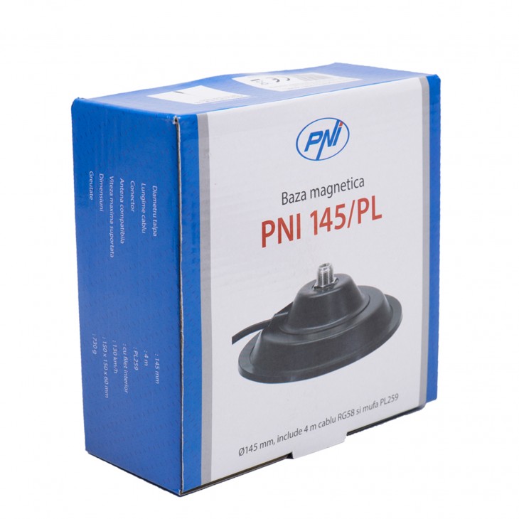 Antena radio cb pni ml145 cu magnet - PNI-ML145MAG - PNI