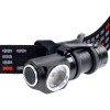 Lanterna frontala pni adventure f75, led 6w, 600 lm, cu acumulator si incarcator magnetic, suport pentru cap - 42114 - PNI