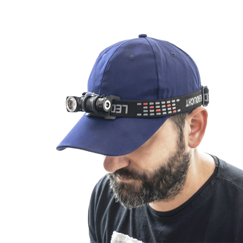 Lanterna frontala pni adventure f75, led 6w, 600 lm, cu acumulator si incarcator magnetic, suport pentru cap - 42114 - PNI