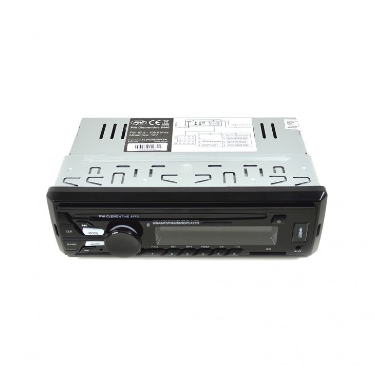 Pachet radio mp3 player auto pni clementine 8440, 4x45w usb sd aux 12v + set 2 difuzoare auto coaxiale pni hifi500, 100w, 12.7 cm - PNI-AK005 - PNI