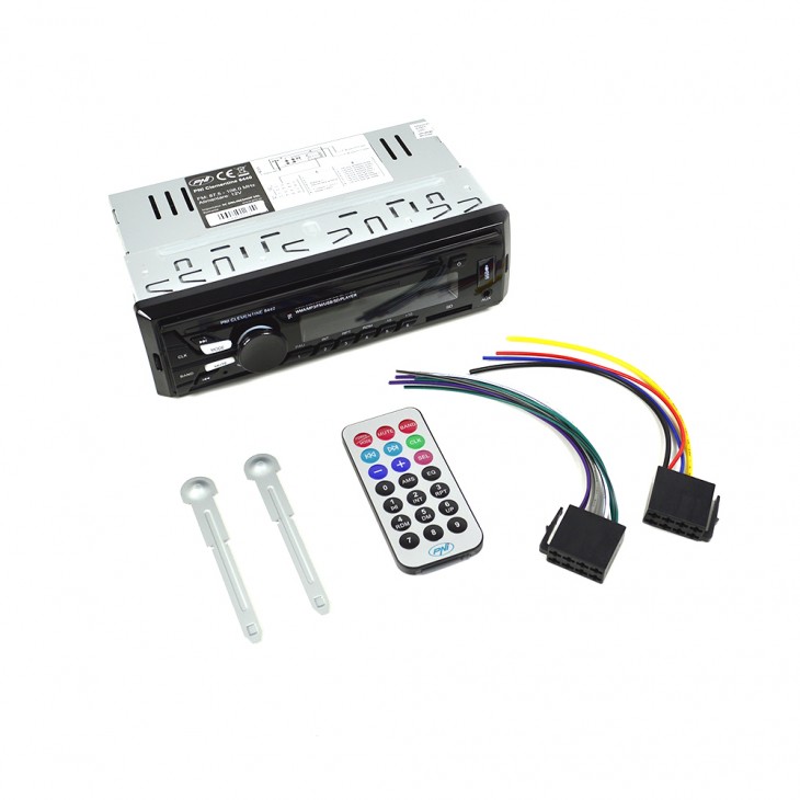 Radio mp3 player auto pni clementine 8440, 4x45w, 12v, 1 din, cu sd, usb, aux, rca - PNI-MP3-8440 - PNI