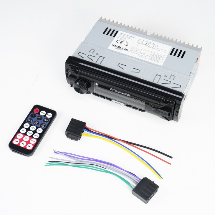 Radio mp3 player auto pni clementine 8550bt, fata detasabila, 4x45w, 12v, 1 din, cu sd, usb, aux, rca - PNI-MP3-8550 - PNI