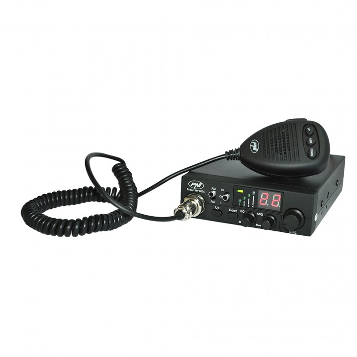 Statie radio cb pni escort hp 8024 12/24v cu asq reglabil - PNI-HP8024 - PNI