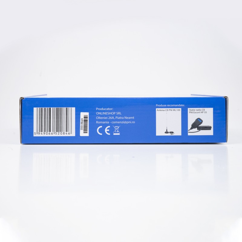 Statie radio cb pni escort hp 8900 asq, 12v/24v, rf gain, roger beep, ctcss-dcs, dual watch am/fm