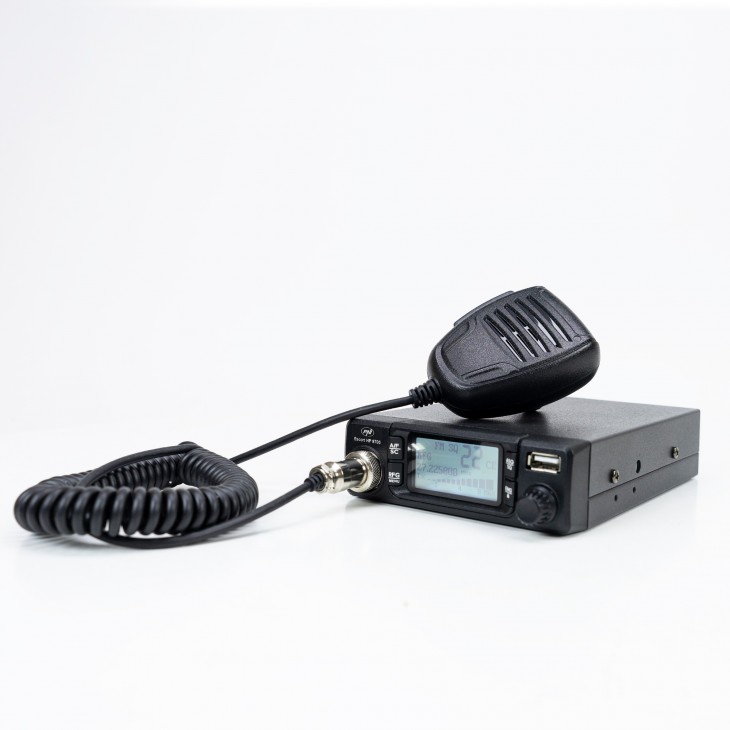 Statie radio cb pni escort hp 9700 12/24v, usb, anc, asq, mufa de bricheta inclusa - PNI-HP9700USB - PNI