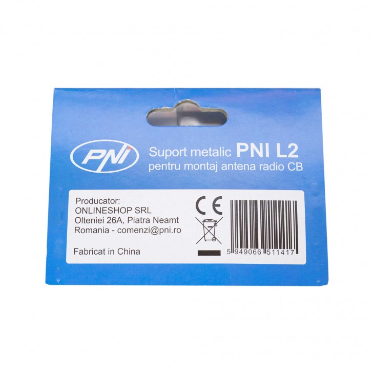 Suport metalic pni l2 pentru montaj antena radio cb - PNI-L2 - PNI