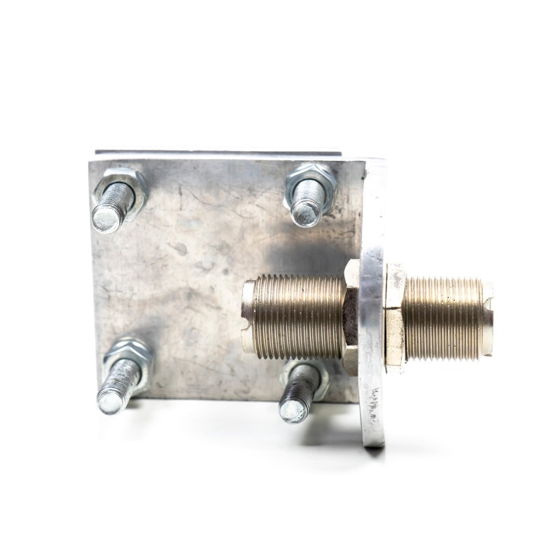 Suport pni p-1 din aluminiu pentru montaj antena pe oglinda sau bara metalica - PNI-P-1 - PNI