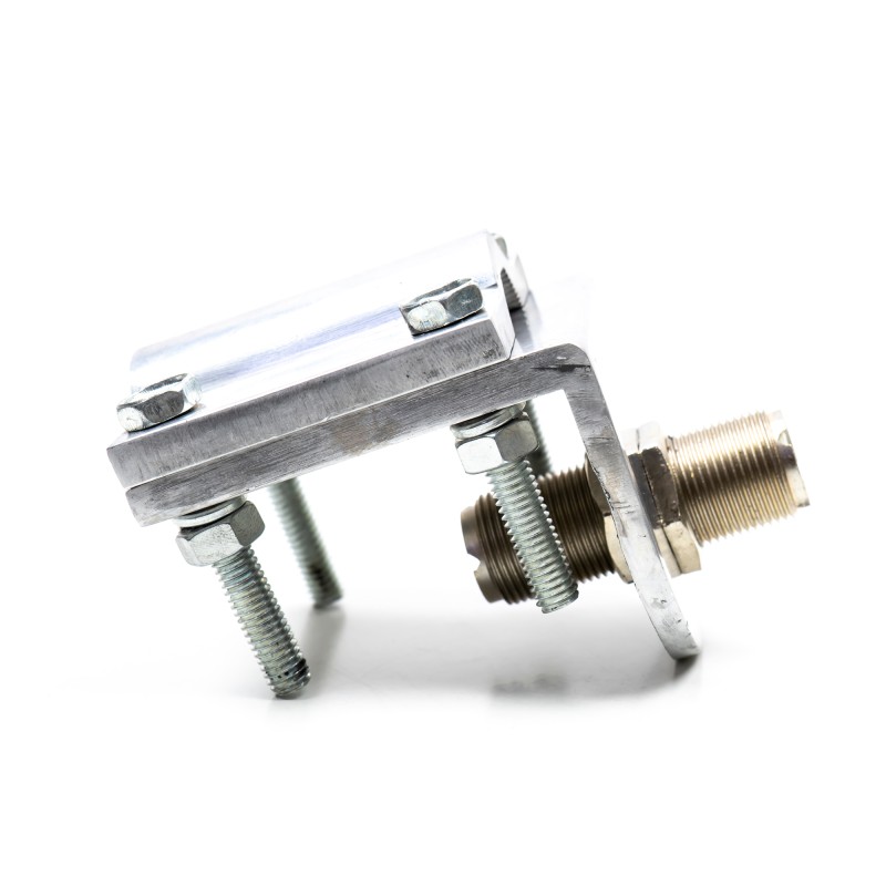 Suport pni p-1 din aluminiu pentru montaj antena pe oglinda sau bara metalica - PNI-P-1 - PNI