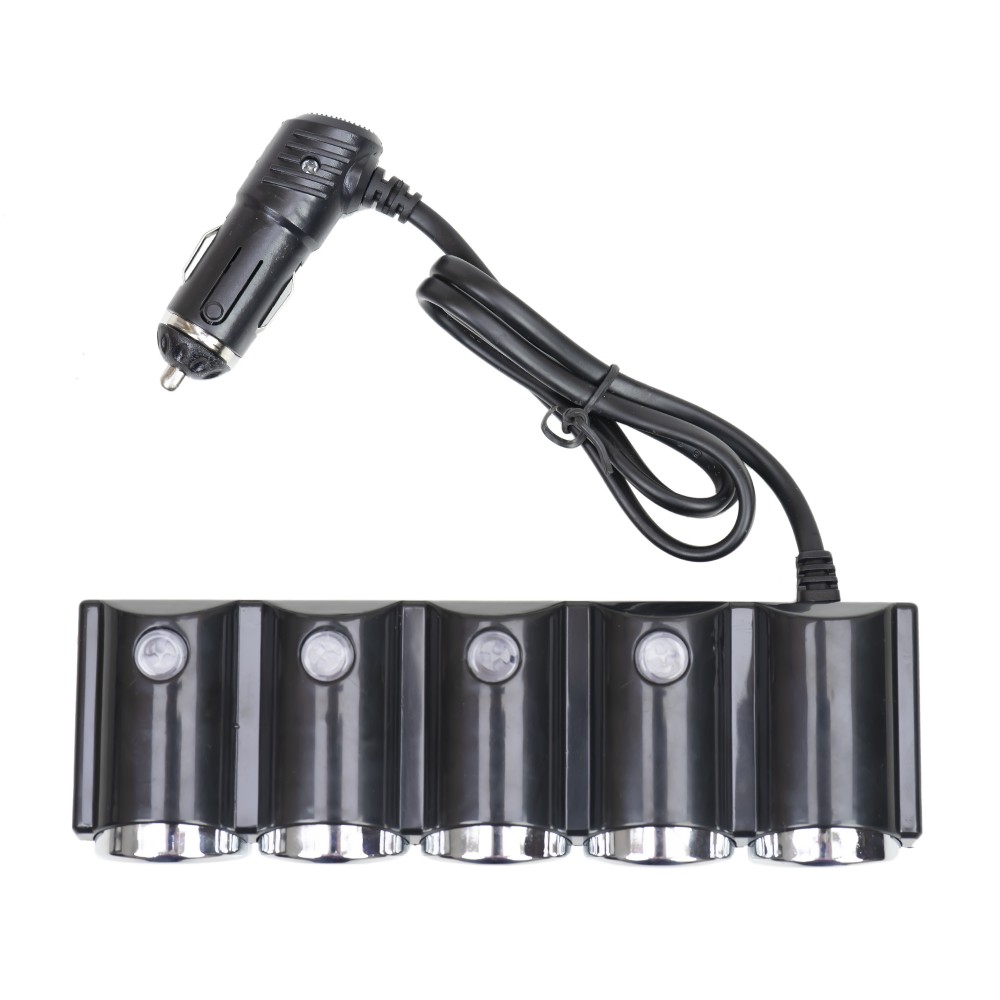 Incarcator auto pni lighter 04 cu 4 iesiri bricheta 12v/24v si 2 iesiri usb (1a), indicator led - PNI-SBR04 - PNI