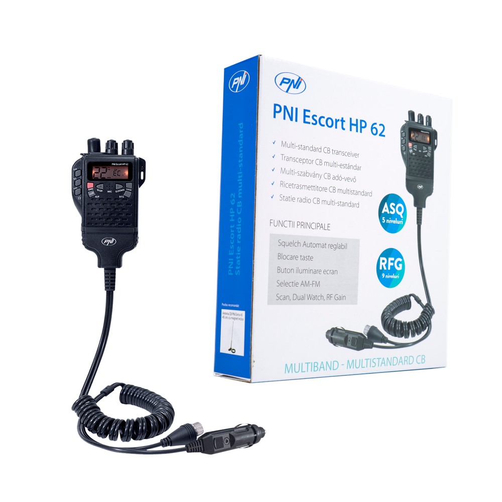 Statie radio cb portabila pni escort hp 62 (include taxa de timbru verde) - 24611 - PNI